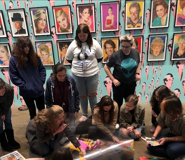 Forest Area Art Club Visits Warhol Museum