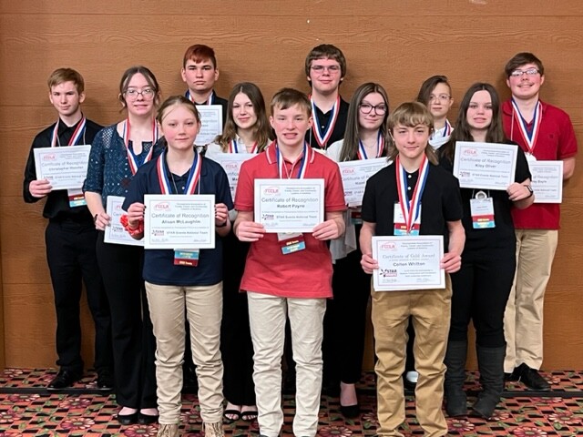 West Forest FCCLA Students Compete at State Leadership Conference
