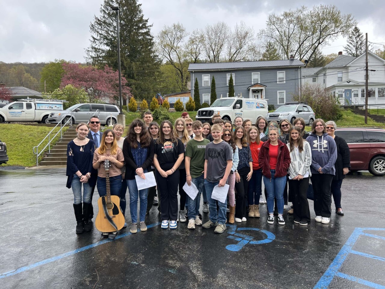 Forest Area Chorus Students Participate in National Day of Prayer