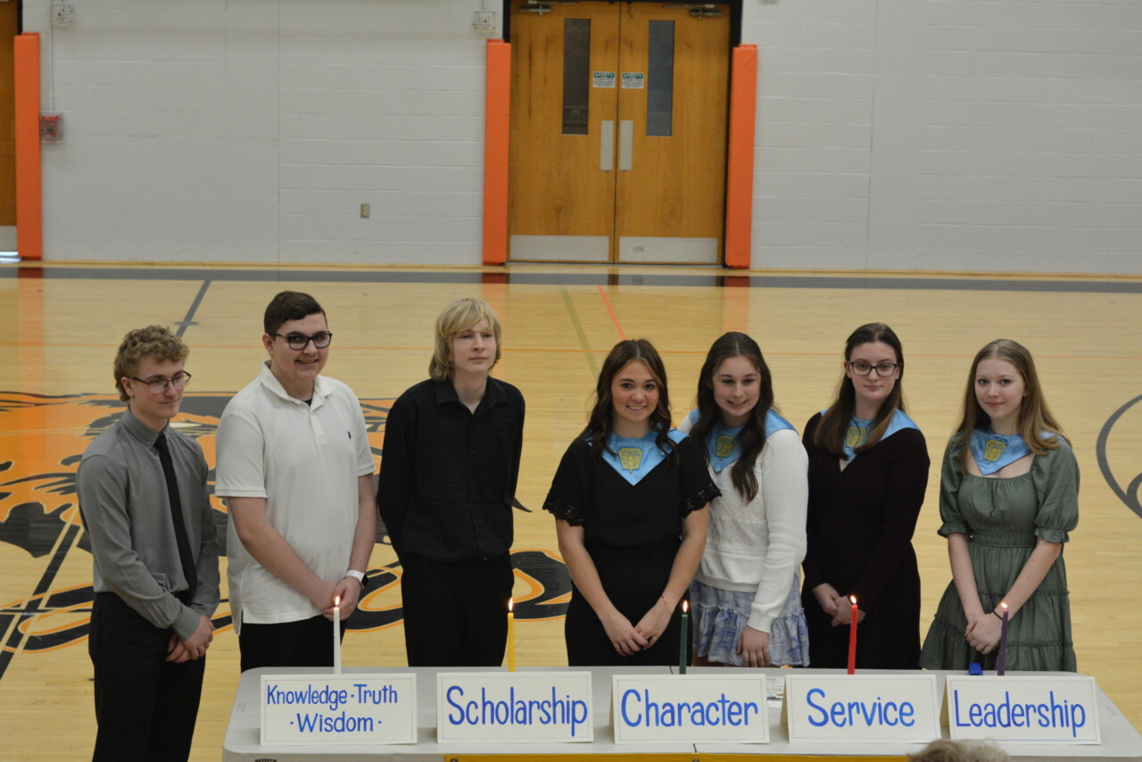 East Forest NHS Inducts Two New Members