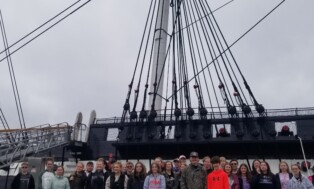 Forest Area Student Historians trip to Boston