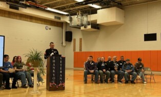 Veterans Honored at East Forest
