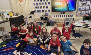 West Forest Students Send Care Package to Japan