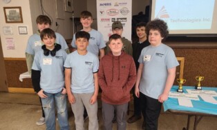 East and West Forest competed in the Komatsu Fluid Power Challenge