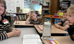 East Forest First Grade Studies the Weather