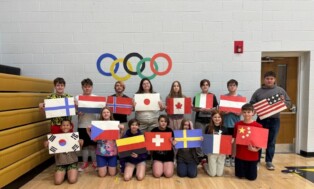 Olympic Fever at West Forest Inspires Students~