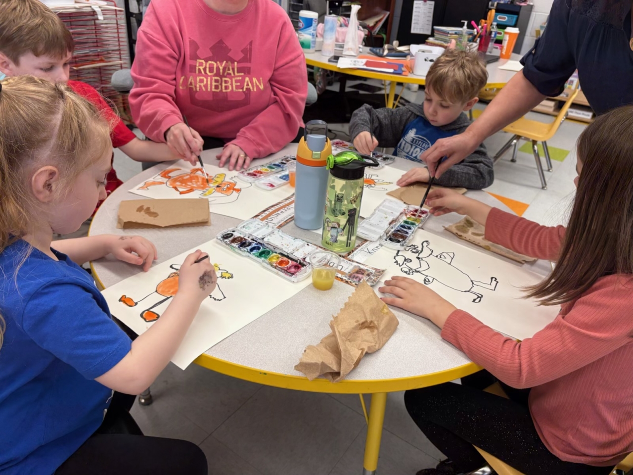 Art & Literacy at East Forest~