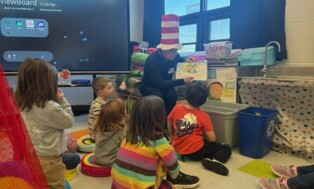 East Forest School Reading Across America Week~
