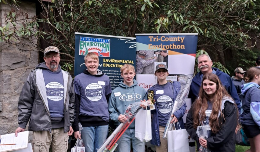 West Forest Students Earn a First Place Win at the Tri-County PA Envirothon Competition