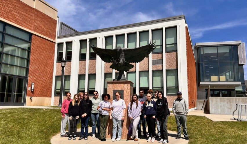 Forest Area Students Visit PennWest Clarion~