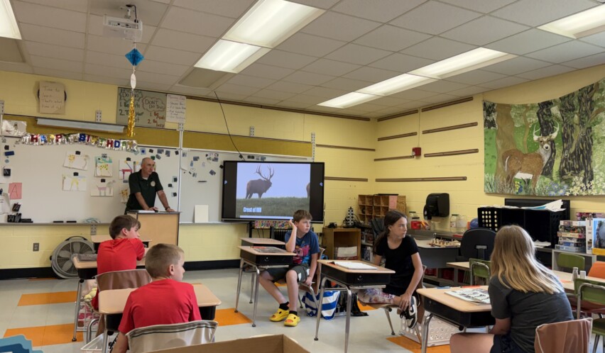 Forest Area Students Participate in Hunter’s Safety Course~