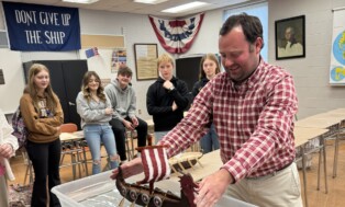 West Forest World Cultures Students Craft Longboats~