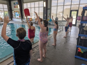 EF 3rd and 4th grade swimming lessons