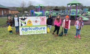 West Forest Second Grade Participates in Agriculture Safety Day