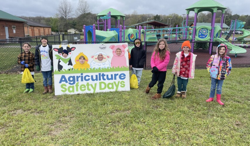 West Forest Second Grade Participates in Agriculture Safety Day
