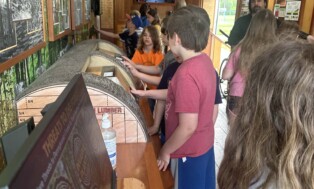 West Forest Elementary Students Visit Woodmobile~