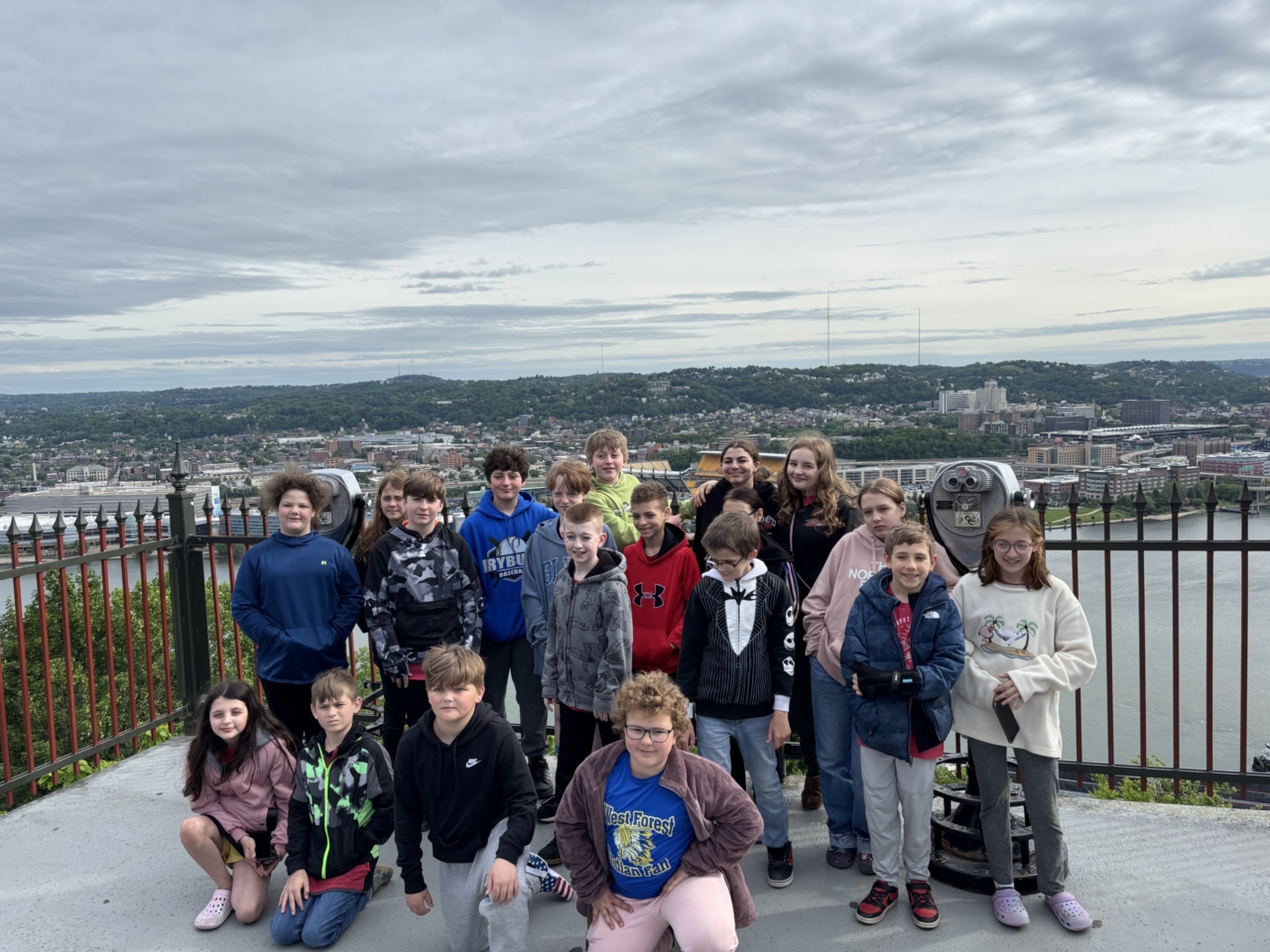 West Forest Fifth and Sixth Grade Students Explore Pittsburgh