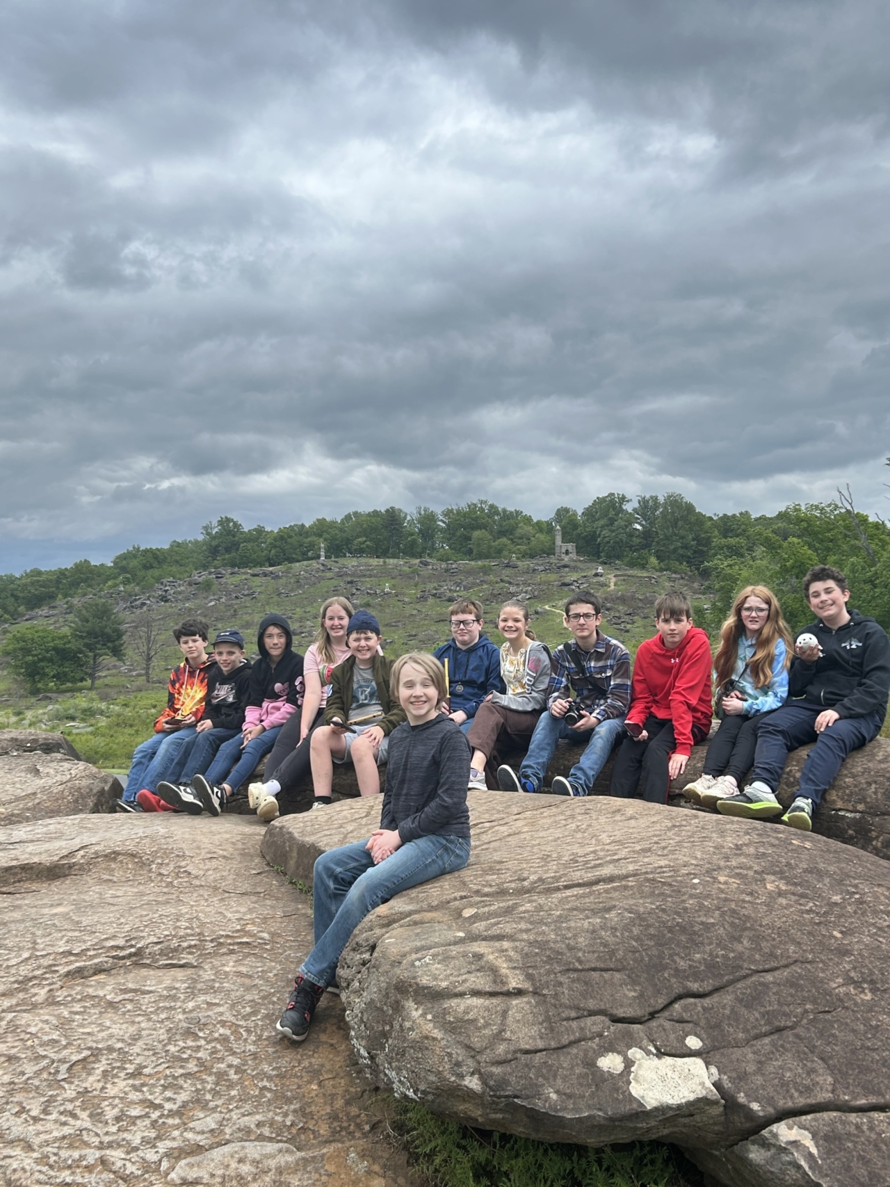 East Forest Fifth and Sixth Grades Visit Gettysburg~