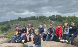 East Forest Fifth and Sixth Grades Visit Gettysburg~