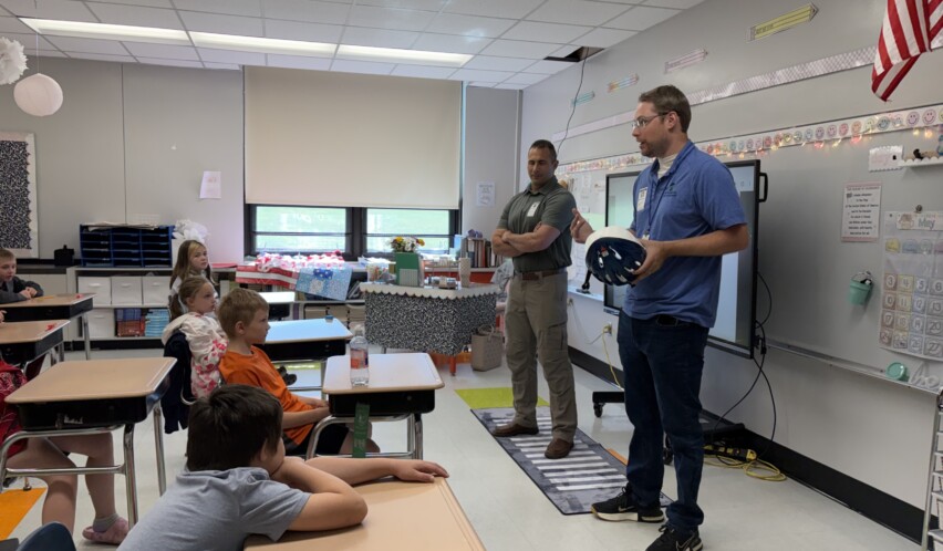 East Forest Students Learn Summer Safety Tips~