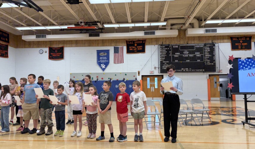 East Forest Schools Celebrate America 250~