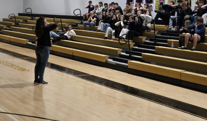 West Forest Hosts Distracted Driving Assembly~