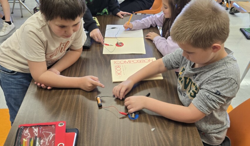 East Forest Third and Fourth Graders Study Circuits~