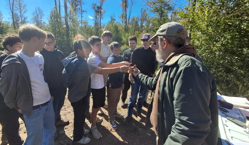 Forest Area 9th Grade Environmental Science Students Visit Loleta
