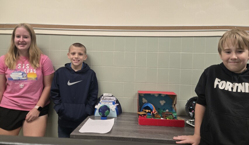 East Forest Sixth Graders Learn About Earth’s Spheres~