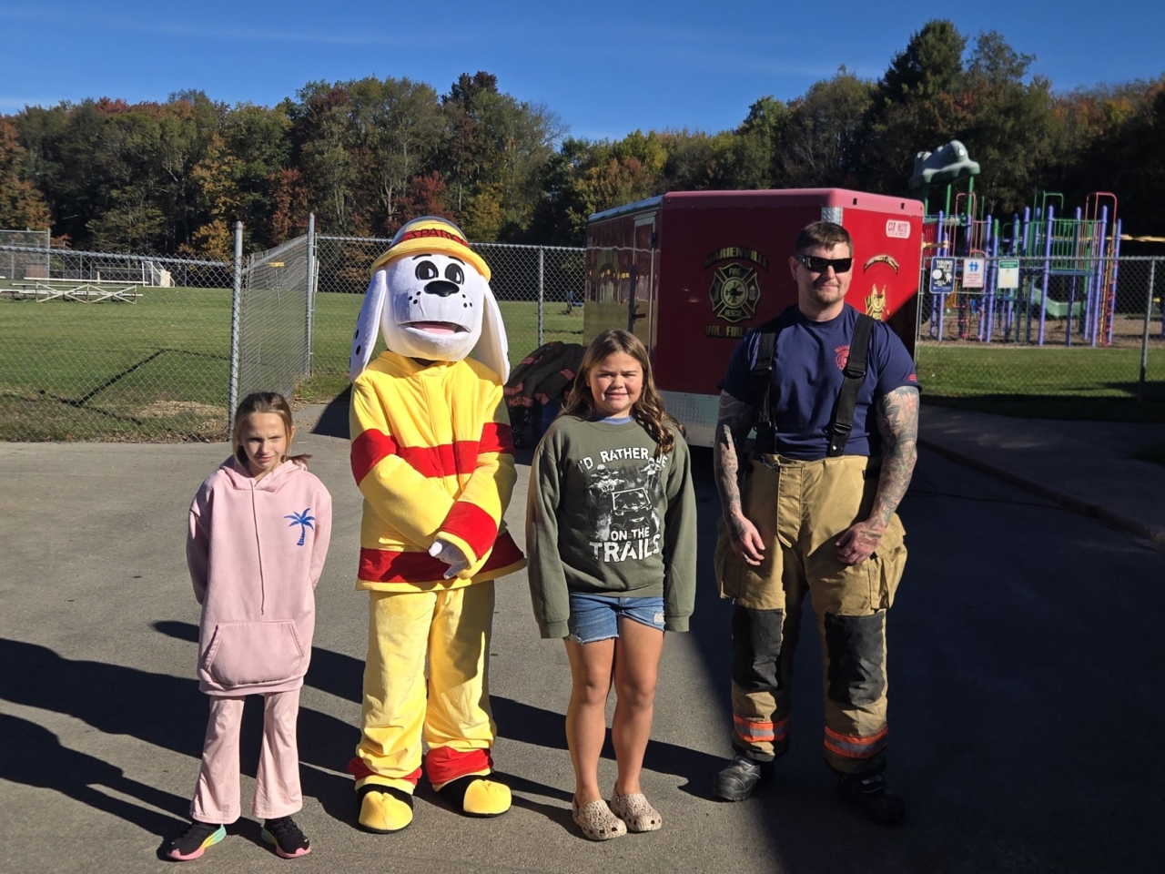 East Forest Elementary Celebrates Fire Safety Week~