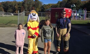 East Forest Elementary Celebrates Fire Safety Week~