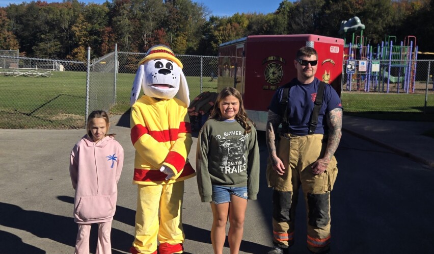East Forest Elementary Celebrates Fire Safety Week~