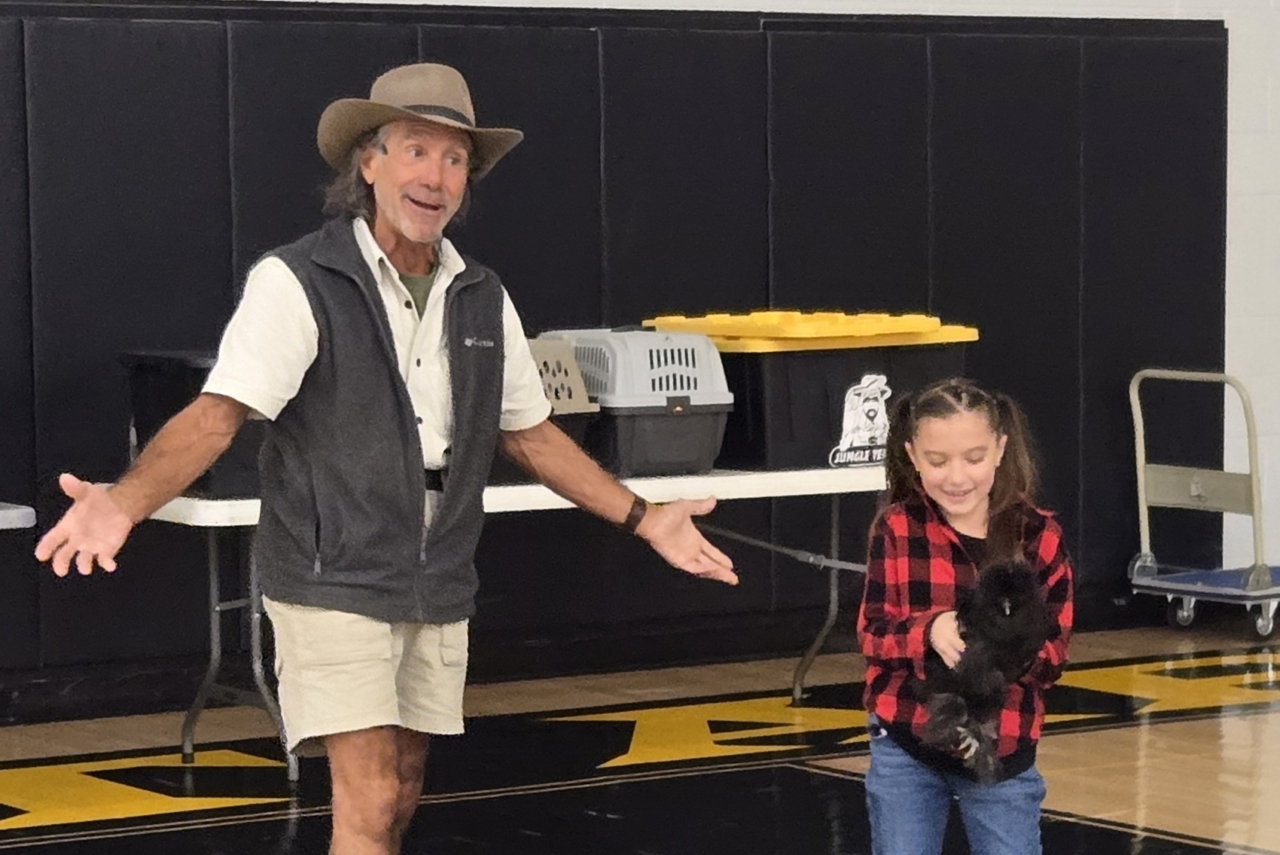 Jungle Terry Visits Forest Area School District~