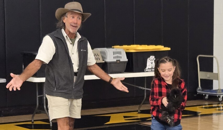 Jungle Terry Visits Forest Area School District~