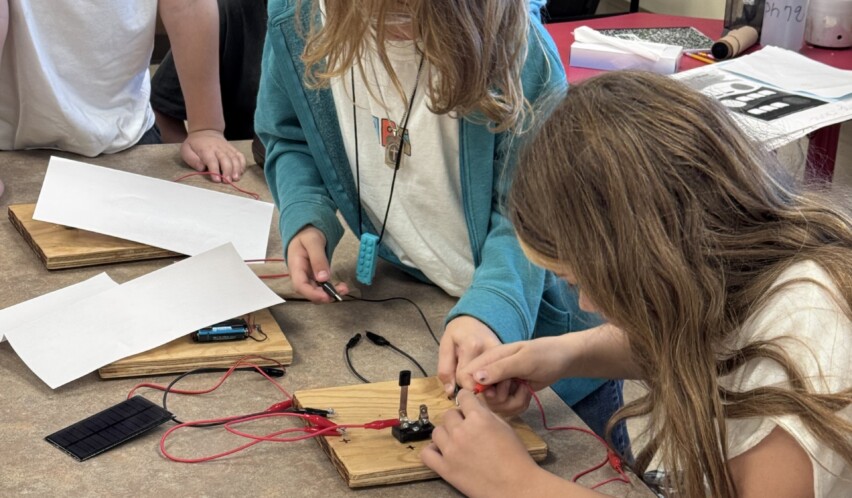 West Forest Fourth Graders Study Circuits~